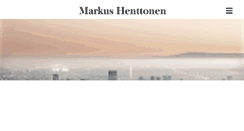 Desktop Screenshot of markushenttonen.com